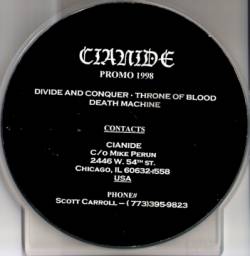 Cianide : Promo 1998